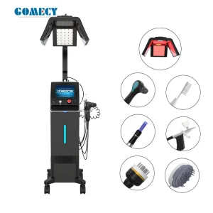 660nm Red Light Therapy Cap for Hair Regrowth Baldness Relief Laser Infrared Cap Home Use Hair Treatment Machine