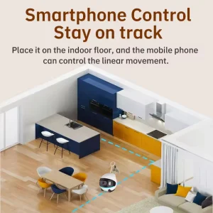 Intelligent Wireless IP Camera Smart Interactive Pet Security Robot with Night Vision