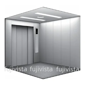 Fujivista Goods Elevator Freight Lift with Small Machine Room for Industrial Building