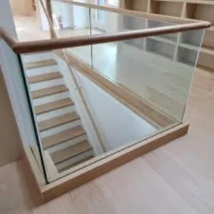 Cbmmart Balcony U Channel Wrought Iron Aluminum Glass Staircase Steel Railing Stairs