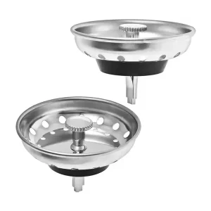 High-Quality Kitchen Sink Drain Strainer & Stopper Set Replacement