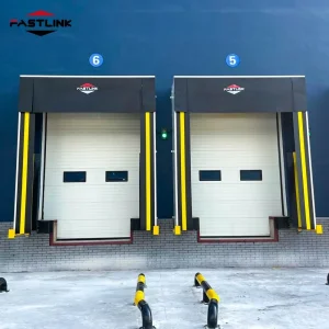 Logistic Customized PVC Fabric Increased Security and Protection Automatic Inflatable Loading Dock Shelter Compression Dock Seals