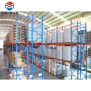 Heavy Duty Steel Beam Pallet Rack Adjustable Warehouse Storage Racking Industrial Shelving for Goods Stock Logistics Factory Use