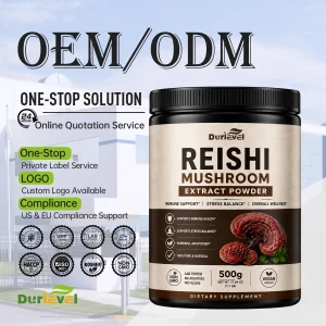 Reishi Mushroom Extract Powder With Reishi Mushroom Extract Custom Flavors Sizes Packaging One Stop Service Sport Supplement