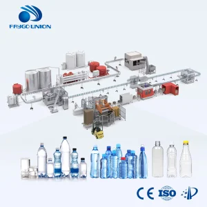 Linha de Produção Automática de Envasamento de Água