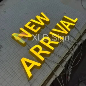 High-Quality Yellow advertising LED business signs Supplier, Manufacturer