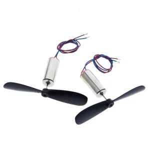 RDS Electronics -DC3.7-4.2V 716 7*16MM Micro DIY Helicopter Coreless DC Motor With Propeller