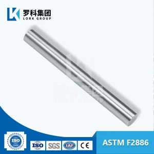 Lork ASTM F2886 Metal Injection Molded Cobalt-28 Chromium-6 Molybdenum Parts for Surgical Implants Medical Cocrmo Alloy Rod