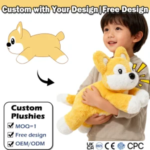 Customise Design Plushies Brand Custom Plush Toys Built-in Sound Module Custom Audio Companion Sleep Interaction Doll