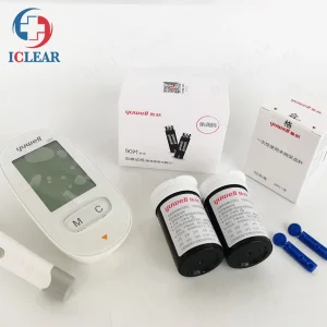 Yuwell 590 Blood Glucose Monitor with Test Strip