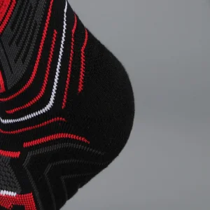 High Ankle Basketball Socks Cushioned Sole Anti Blister Moisture Wicking Sports Socks