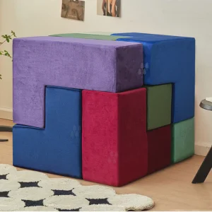 Modern Style Baby Soft Flannel Styrofoam Activity Cube Puzzle Toys For Children's Play Area In Bedroom &amp; Living Room