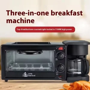 Modern 110V/220V Multifunctional Household Breakfast Machine Toaster Oven Coffee Maker Breakfast