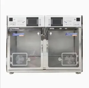 Dog Puppy Intensive Care Medical Clinic Stainless Steel Veterinary Incubator Intelligent Pet ICU Cage