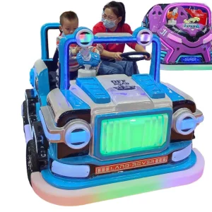 Electric Fiberglass Ride-On Bumper Car