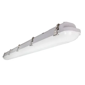 Factory Sales 40W IP65 Double T8 Tube Waterproof Lamp Fixture Steel Linear LED Tri-proof Light for Office &amp; Garage