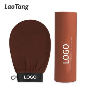 Custom Logo and Package Exfoliating Bath Scrub Morocco Kessa Glove Body Scrubber for Softer Illuminate Skin