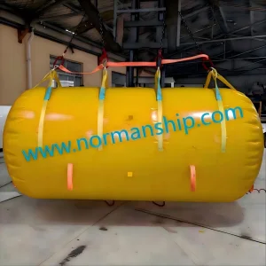 Marine Boat Ship Yacht PVC Cylindrical Pillow Type Underwater Inflatable Salvaged Rescue Air Bags Air Lift Bag for Lifting Loading
