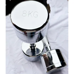 Wholesale 8kg Dumbbell Electroplated Dumbbell Home Gym Adjustable Dumbbell