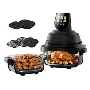 5-in-1 Portable Glass Air Fryer
