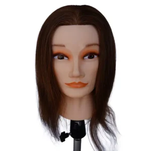 Realistic Female Hair Mannequin Head for Salon Training