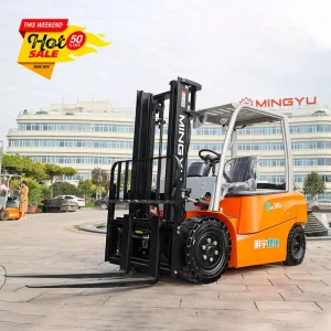 Chinese Brand 2ton 2.5t 3t 3.5t 4t Electric Multi-Directional Forklift with Fork Positioner