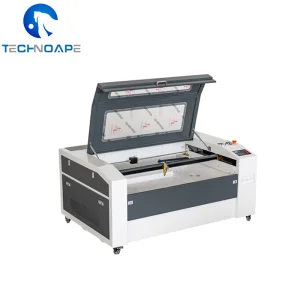 1060 CO2 Laser Engraving Machine PMI Guiderail For Granite Wood Glass Plywood Plastic Rubber MDF-New Water-Cooled AI Supported