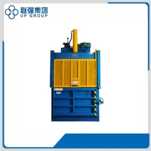 Hydraulic waste baler