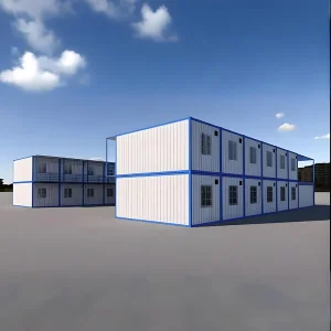 Portable Prefab Flat Pack Construction Container House Office