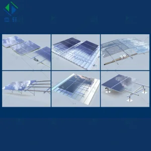 Adjustable Metal Solar Panel Mounting Brackets for Ground