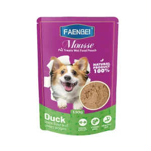 High Energy Puppy Mousse 130g Tuna Chicken Formula Complete Nutrition Grain-Free Active Dogs Wet Food