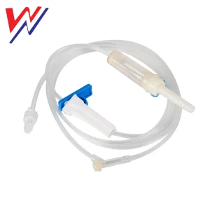 Conjunto de infusión premium con características de seguridad mejoradas para un uso seguro