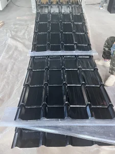 New Zealand Coated Steel Roof Tiles Solar Shingles Tin Roofing for Ghana Office Building