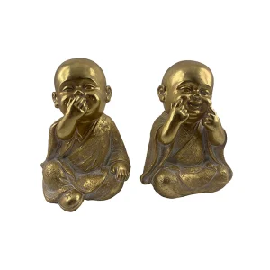 Wholesale Resin Arts & Crafts Classic Chinese Shaolin Buddha Style Figurines Factories, Exporter