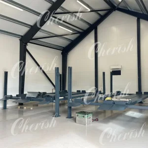 High-Quality Double Wide Platform 4 Post Car Lift