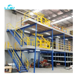 Warehouse Multi Level Steel Shelf Rack Support Mezzanine Attic Rack Racking