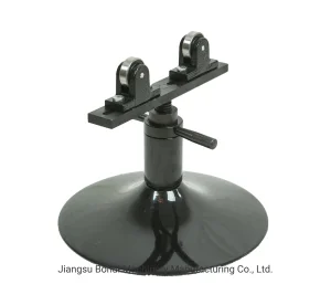 Durable Roller Head Small Pipe Support Adjustable Height 26-50