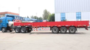 High-Quality 3 Axle Side Wall Industrial Cargo Semi Trailer Manufacturers, SKD