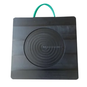 Material de polietileno almohadillas de estabilización ligeras de alta resistencia para excavadora y grúa