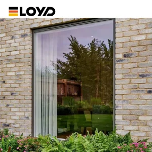 Eloyd California Case Triple Glazed Windows Big Picture Black Panoramic Window Floor Ceiling Fixed Window Exterior Bathroom