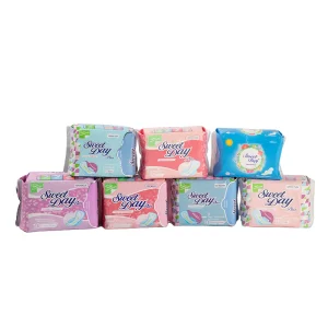 Toallas sanitarias al por mayor personalizadas / Toallas sanitarias ODM con muestra gratuita