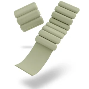 Tropical Sports Multi-Color Adjustable Workout Silicone Ankle Wrist Weights