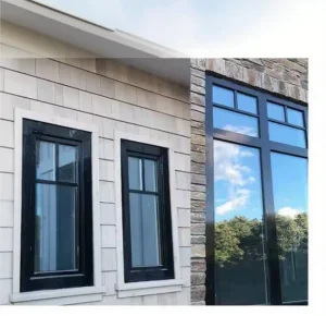 China Manufacturer's Advanced White Aluminum Windows Thermal Break Tilt Turn Double Glazed