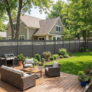 Villa Fence with Termite Resistance, Corrosion Resistance, and ISO9001 Certification