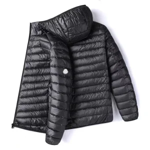 Custom Manufacturer Hombre Ninja Cropped Puffy Luxury Coats Zipper Bubble Homme Mans Down Windbreaker Puffer Winter Jacket Men - Down Jacket and Down Coat Price