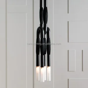 Timor-Leste Coastal Villa Farmhouse Horsehair Vintage Pendant Light