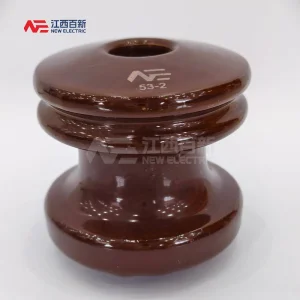 Aislador de porcelana de alta rendimiento ANSI 53-2 para un uso confiable