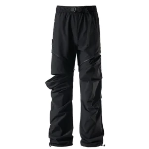 Trendy Convertible Two-in-One Pantalones Para Exterior Cargo Pants Lightweight Ice Silk Sports Casual Shorts Outdoor Pants