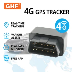 Easy Install GPS Vehicle Tracking Device OBD 4G GPS Trackers with Real-Time Positioning Tarcker