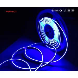 New Design COB Side Emitting RGB LED Strip Light Without LED DOT 24V Flexible No Light Spots for Decorating